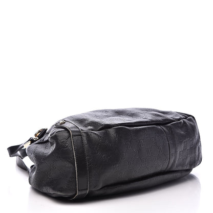 Gucci Guccissima Medium Abbey Shoulder Bag Black 4 of 17