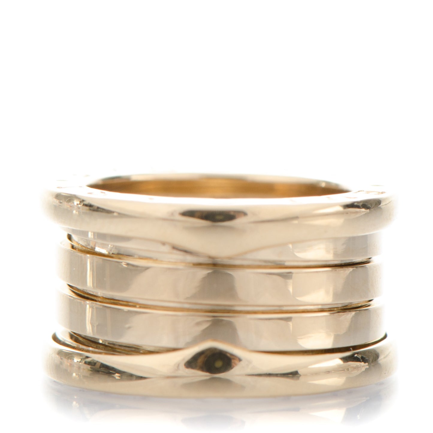 18K Yellow Gold B.Zero1 3 Band Ring 47 4