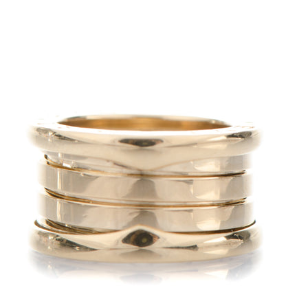 Bulgari 18K Yellow Gold B.Zero1 3 Band Ring 47 4 1 of 5