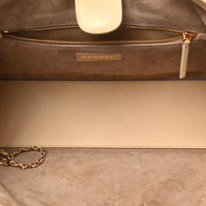 Chanel Calfskin Archetype Small Shopping Tote Beige 5 of 11