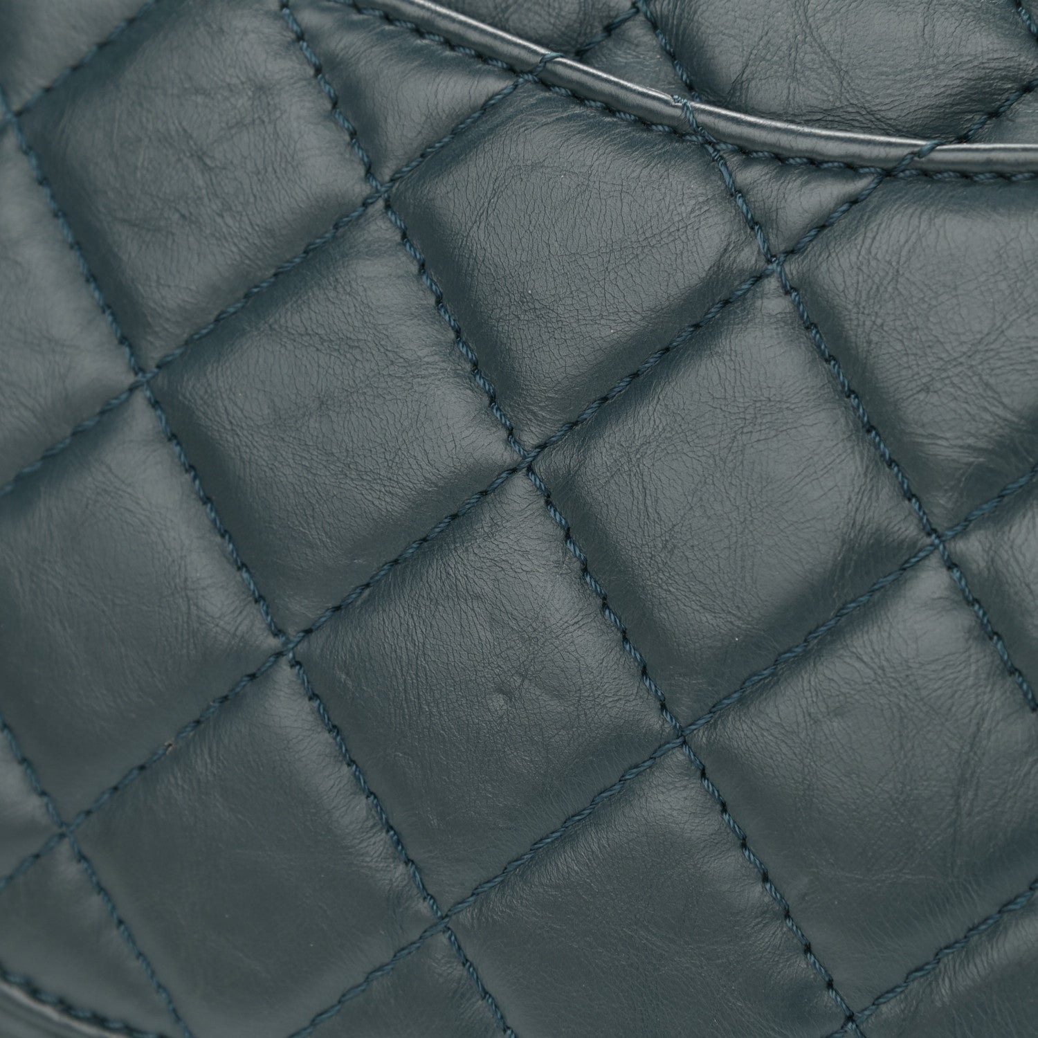 Chanel Aged Calfskin Quilted 2.55 Reissue 227 Green 13 of 16