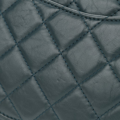 Chanel Aged Calfskin Quilted 2.55 Reissue 227 Green 13 of 16