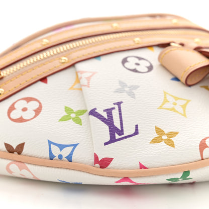 Louis Vuitton LV X TM Monogram Multicolor High Rise Bumbag White 8 of 9