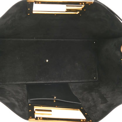 Fendi Vitello King Medium Fendi Way Tote Black 5 of 10