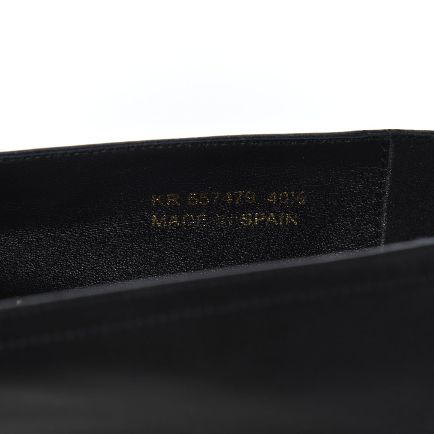 Lambskin Mens Espadrilles 40.5 Black