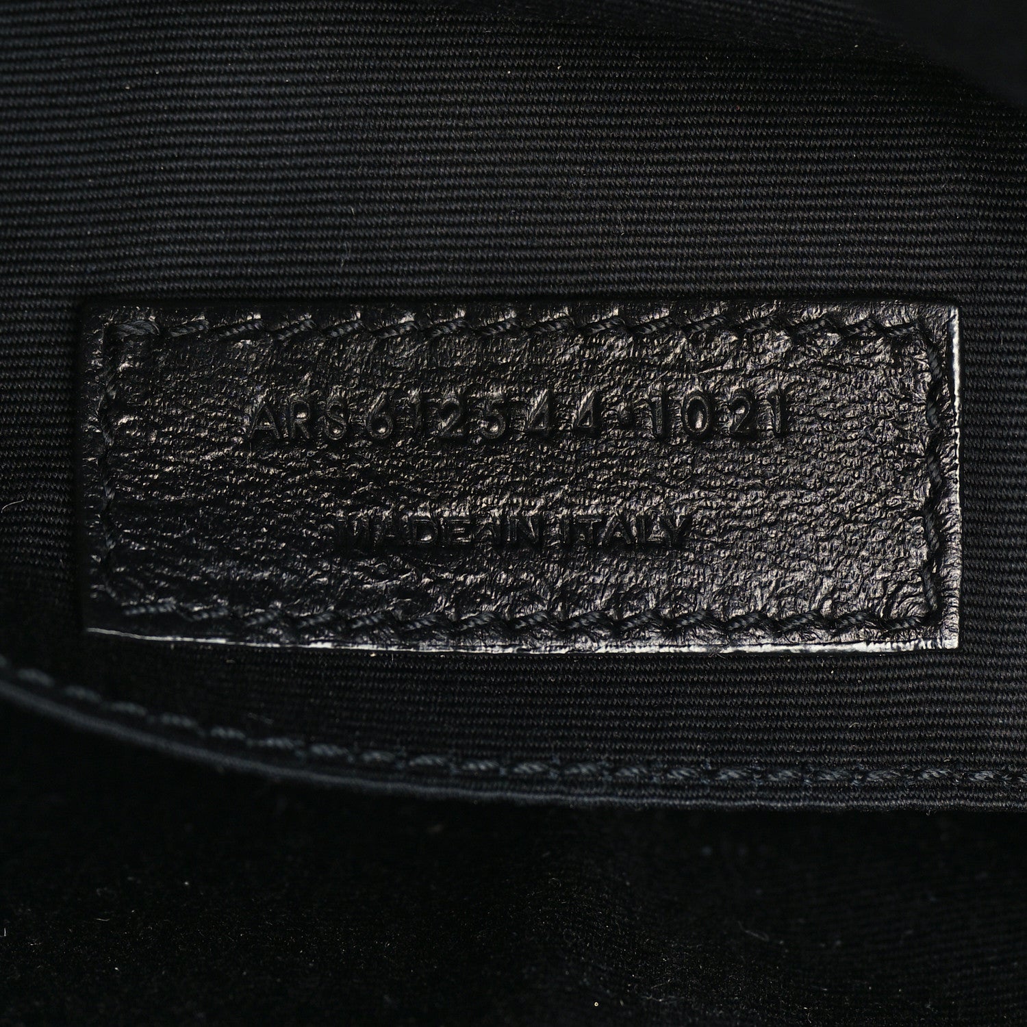 Saint Laurent Calfskin Matelasse Monogram Lou Camera Bag Black 7 of 9
