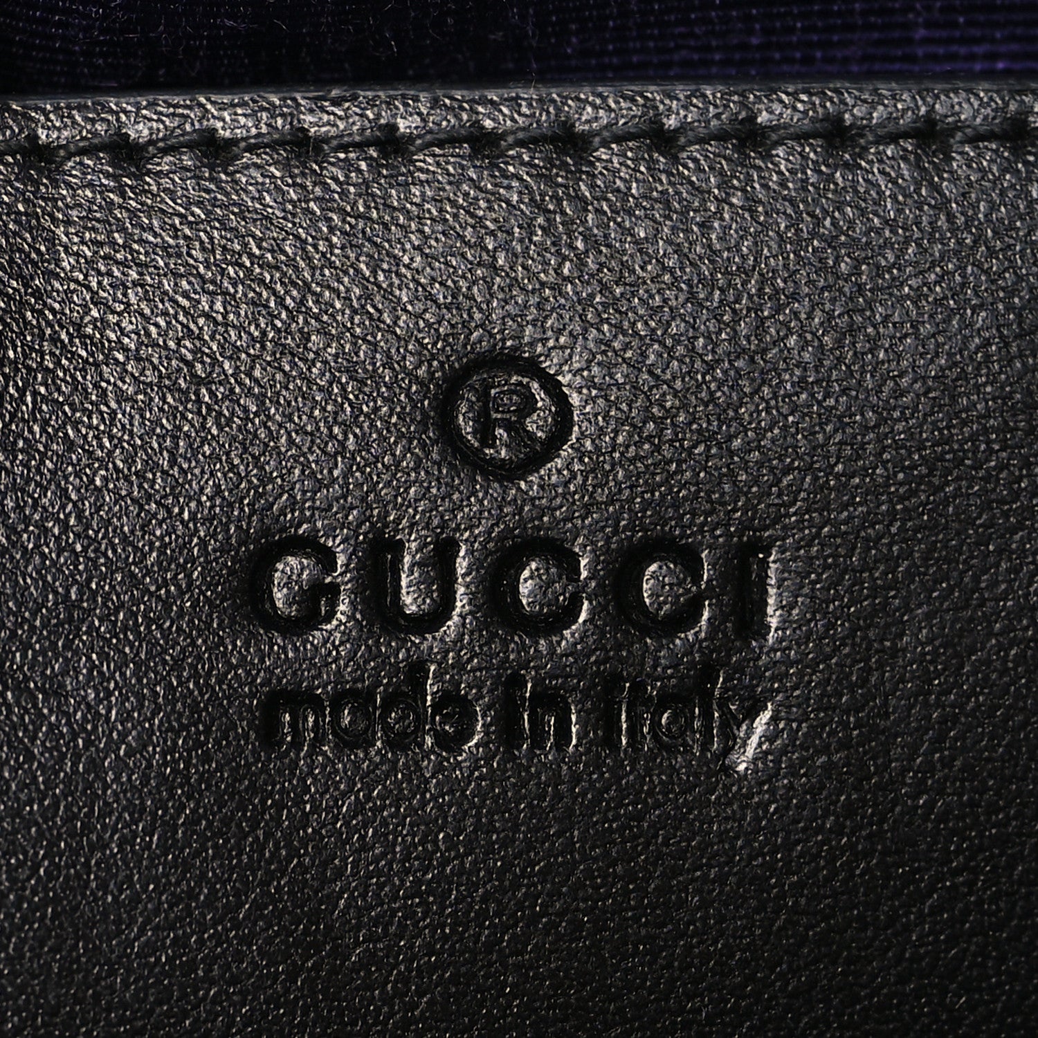 Gucci Nylon Calfskin Enamel GG Matelasse Shoulder Bag Black 6 of 9