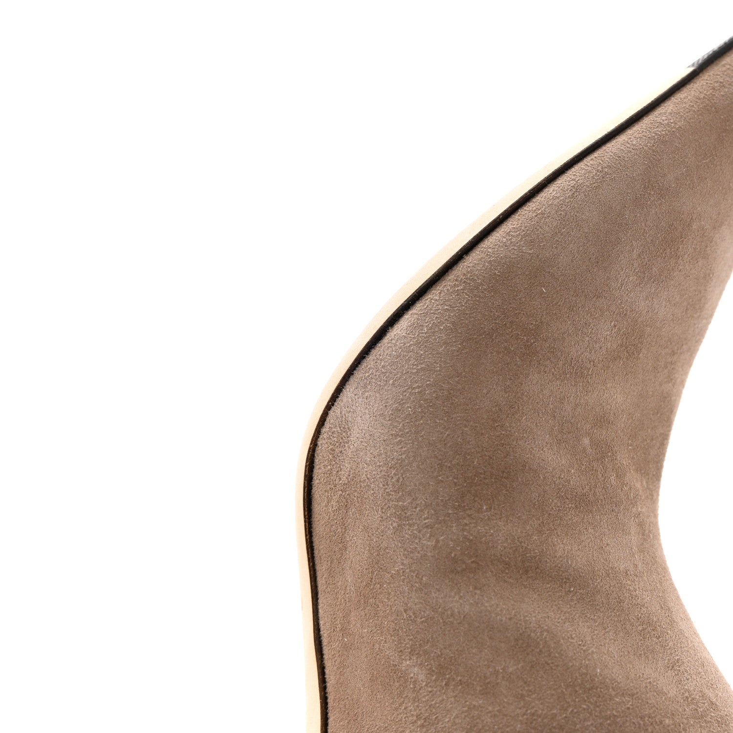 Jimmy Choo Suede Beren 85 Boots 36 Light Mocha 15 of 16