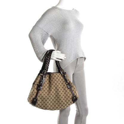 Gucci Monogram Medium Pelham Shoulder Bag Dark Brown 2 of 7
