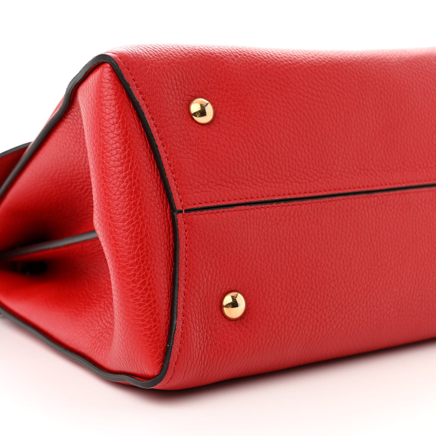 Calfskin Medium Margot Top Handle Satchel Lipstick