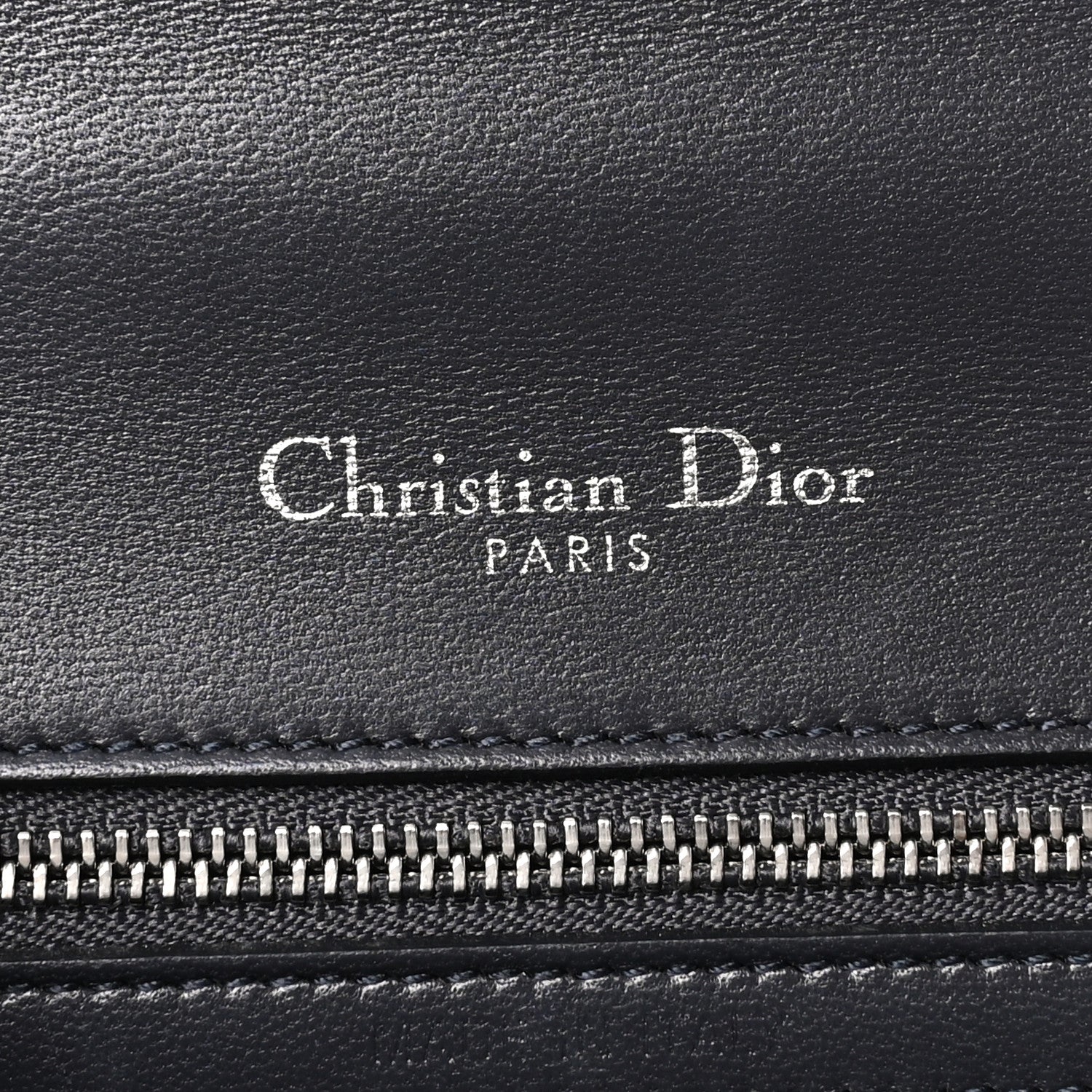 Christian Dior Metallic Patent Micro-Cannage Small Diorama Flap Bag Silver 6 of 9