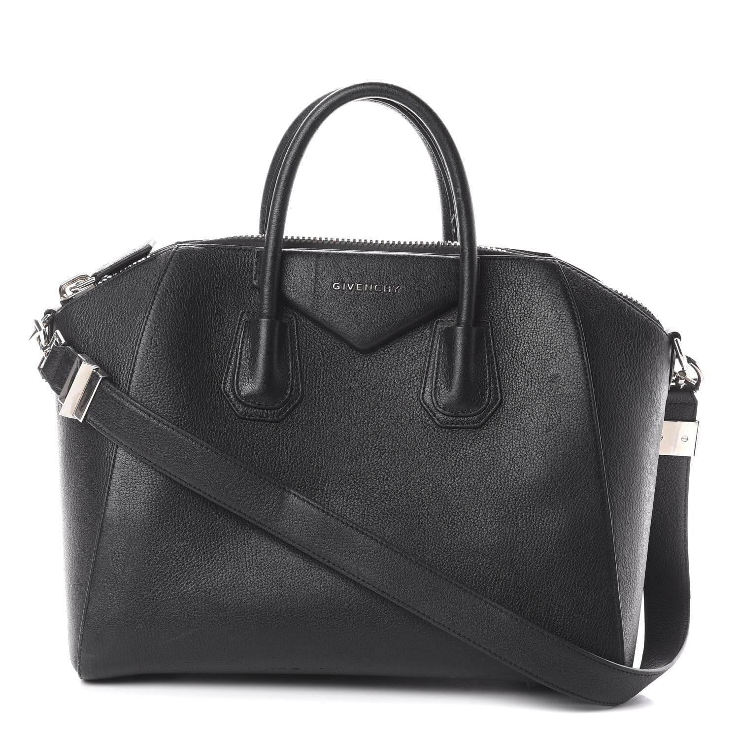 Givenchy Sugar Goatskin Medium Antigona Black 1 of 7