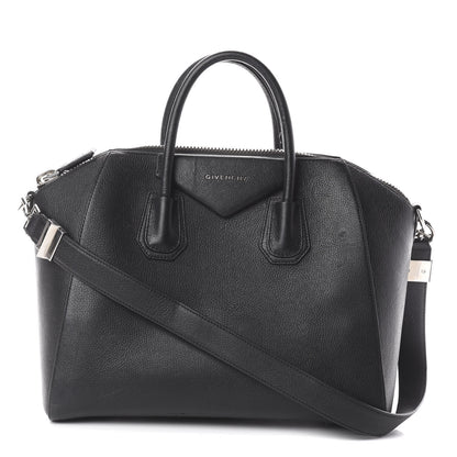 Givenchy Sugar Goatskin Medium Antigona Black 1 of 7