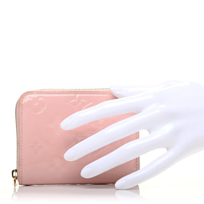 Louis Vuitton Vernis Zippy Coin Purse Rose Ballerine 2 of 6