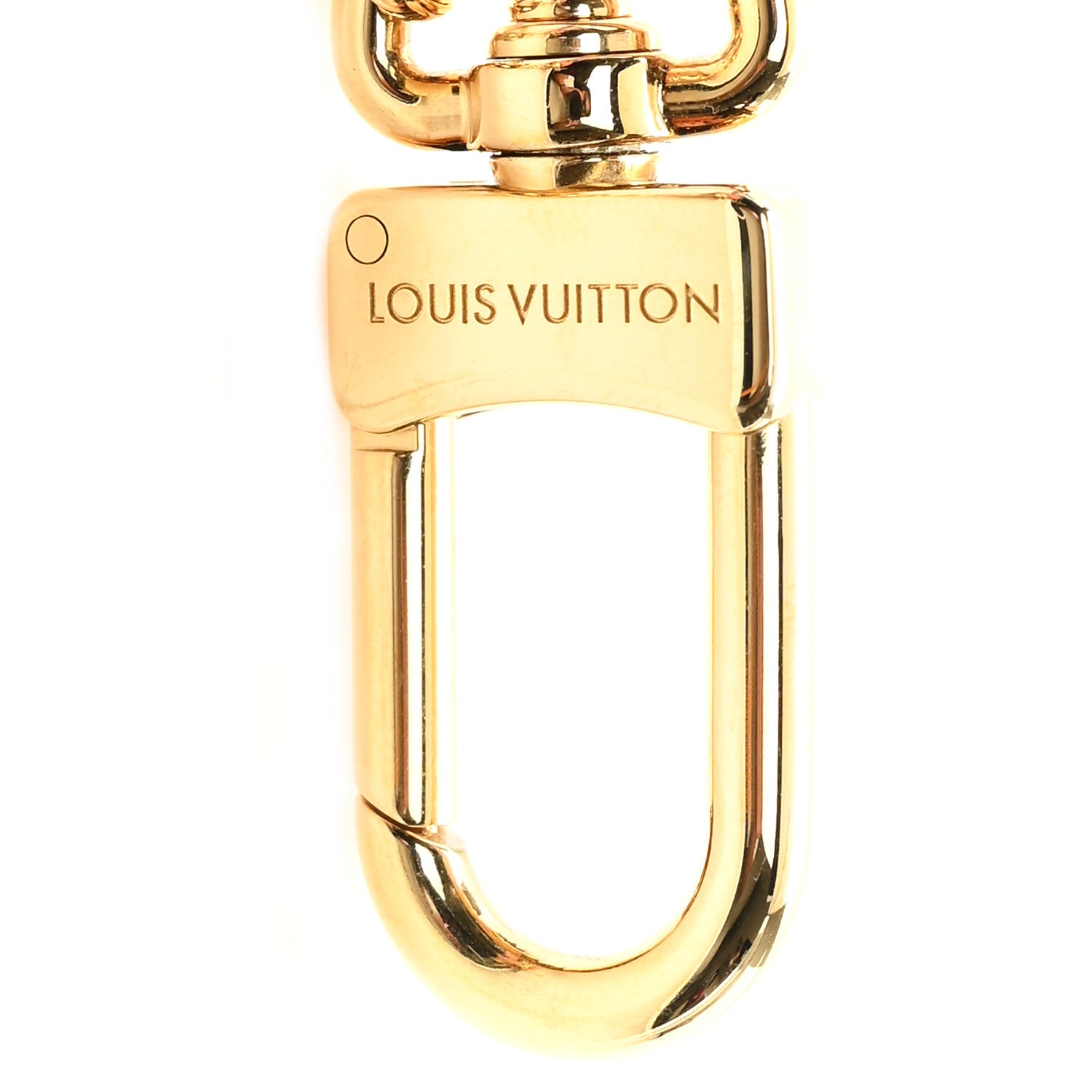 Louis Vuitton Wood Chinese New Year Vivienne Bag Charm Red Gold