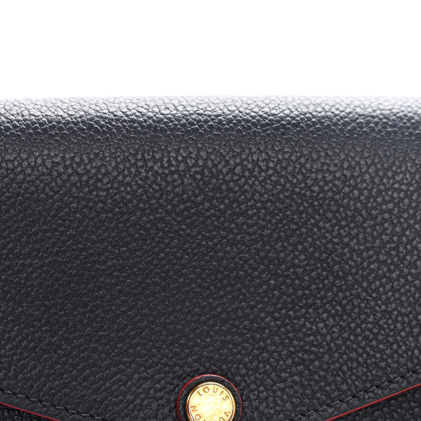 Empreinte Sarah Wallet NM Marine Rouge