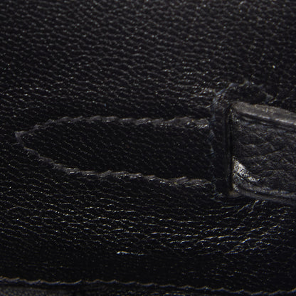 Hermes Taurillon Clemence Birkin 35 Black 20 of 31