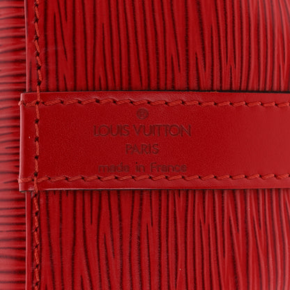 Louis Vuitton Epi Petit Noe Castillan Red 6 of 11