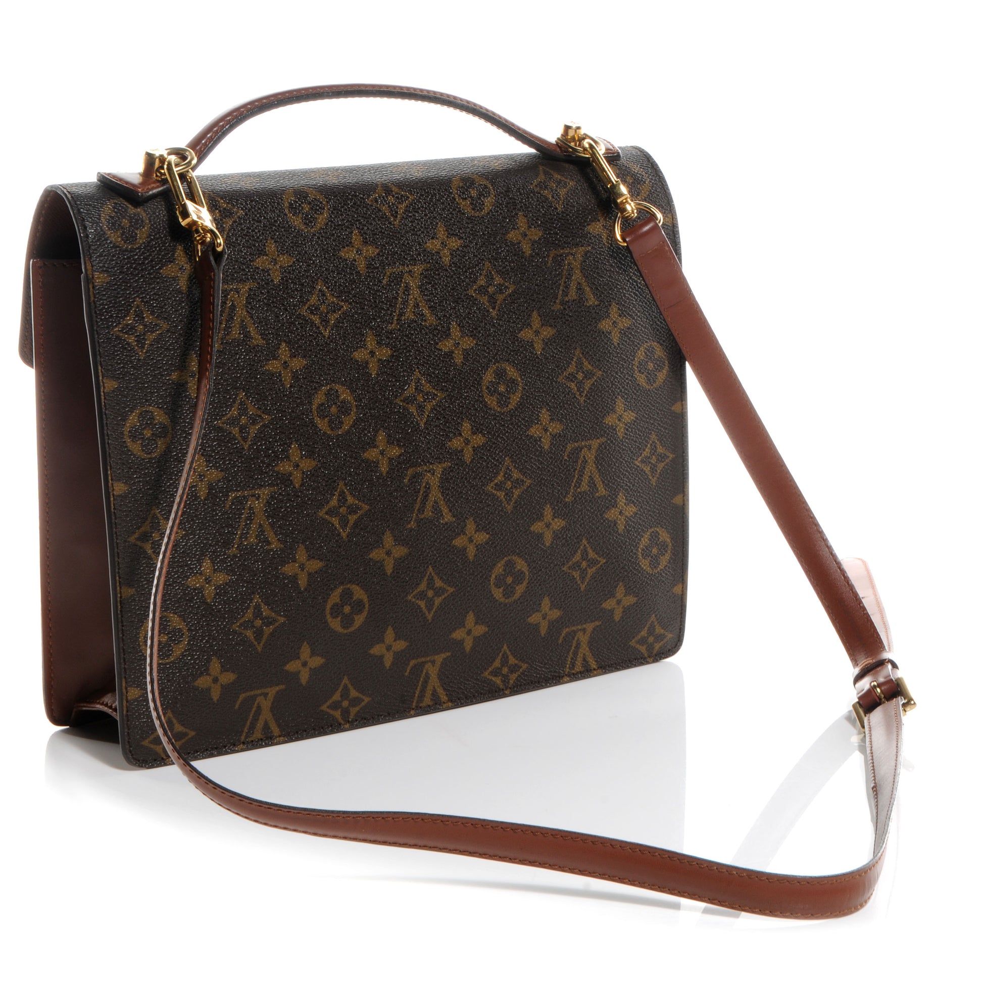 Louis Vuitton Monogram Monceau 28 4 of 8