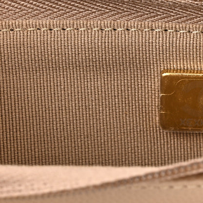 Chanel Caviar Quilted Wallet On Chain WOC Dark Beige 8 of 12