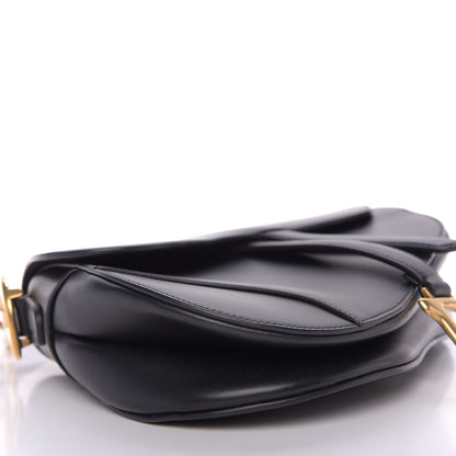 Christian Dior Calfskin Saddle Bag Black 6 of 10