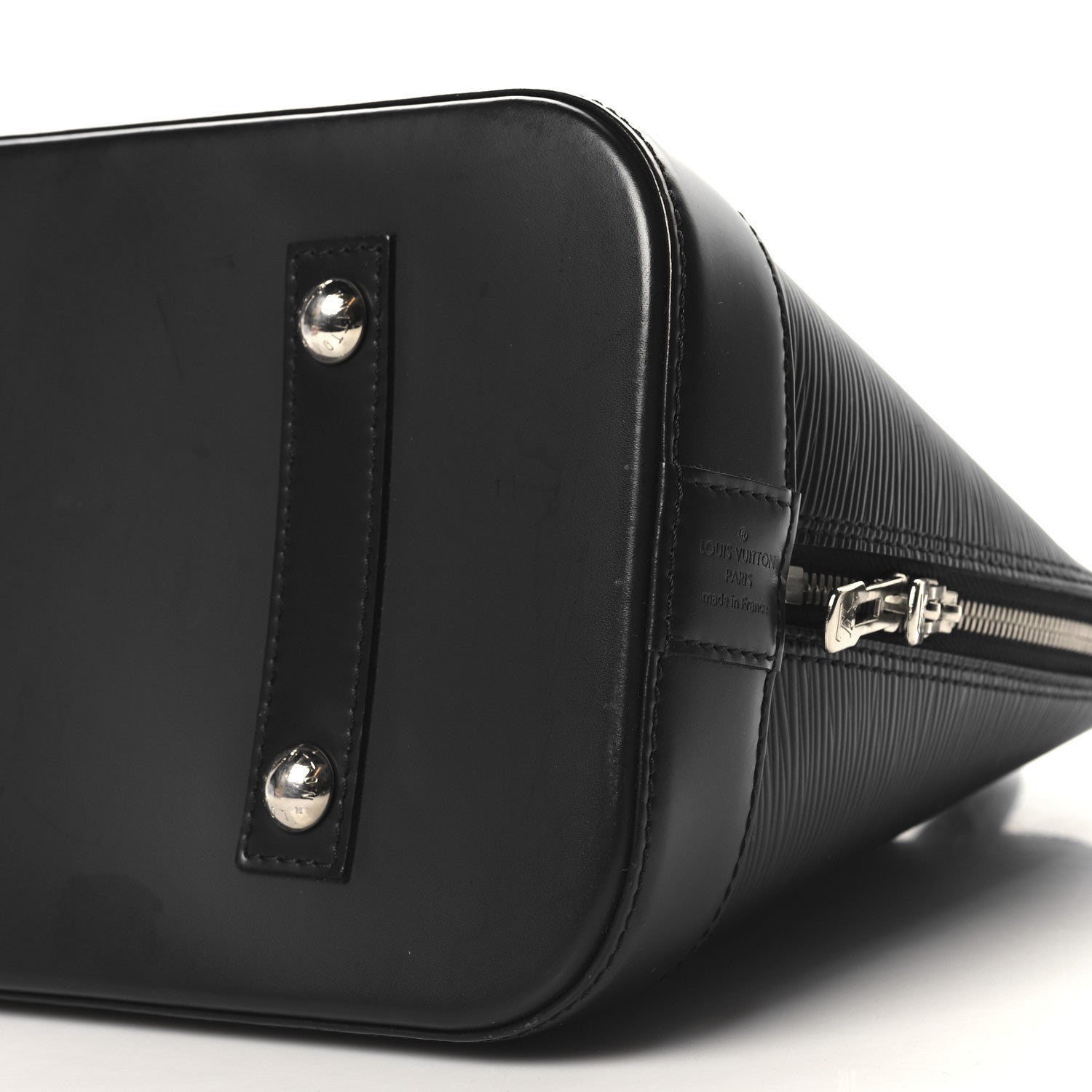 Louis Vuitton Epi Alma MM Black 9 of 9