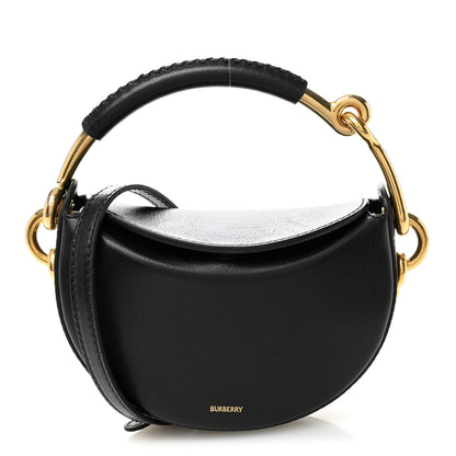 Burberry Lambskin Bridle Calfskin Runway Clutch Black 1 of 10