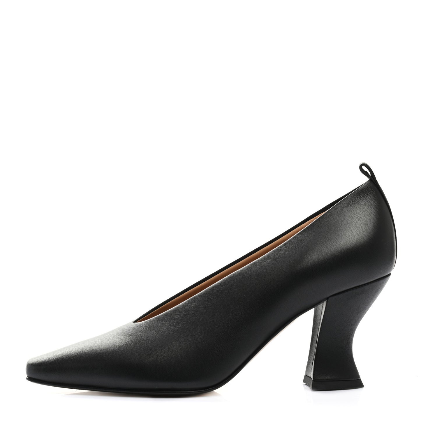 Nappa Almond Pumps 38 Black