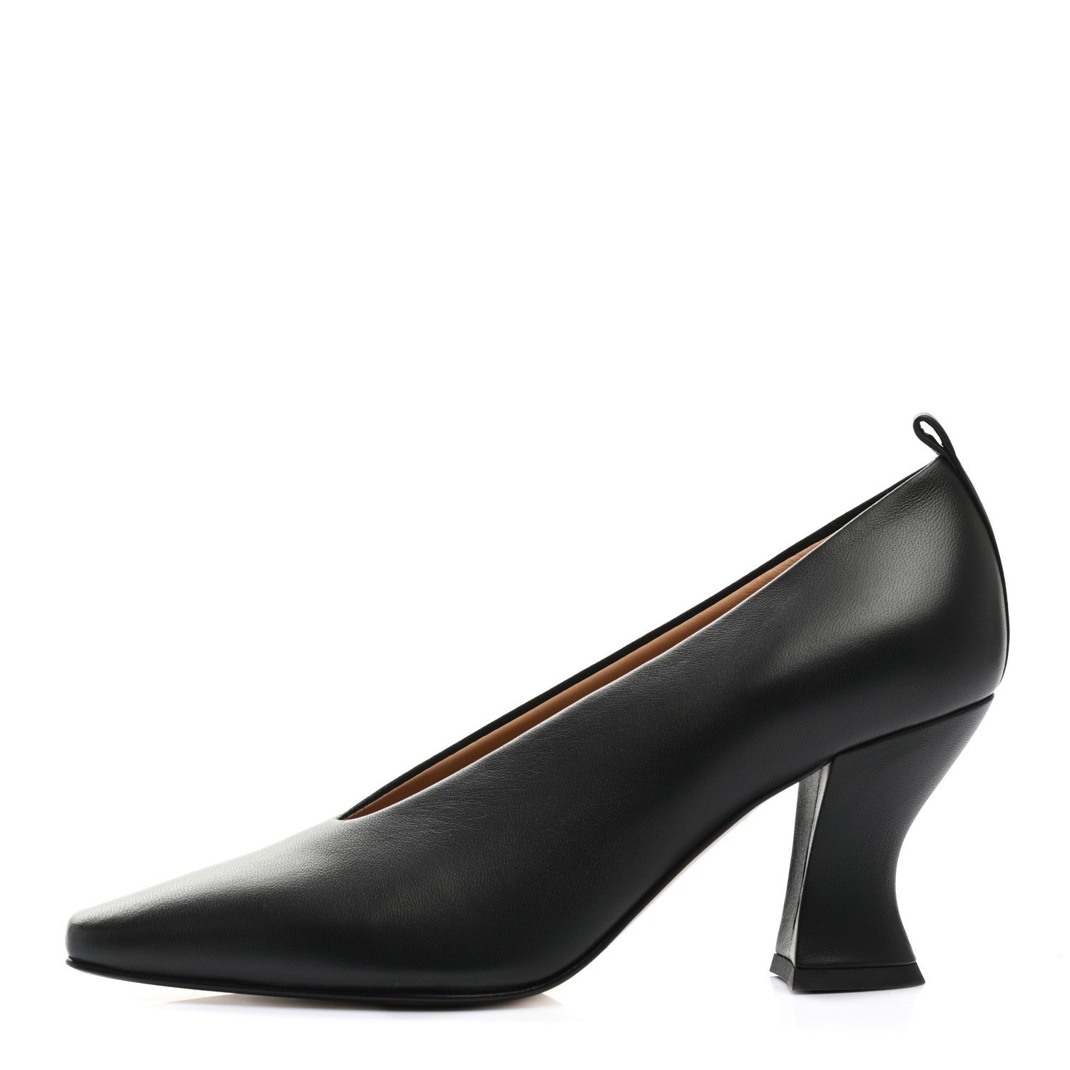 Bottega Veneta Nappa Almond Pumps 38 Black 1 of 9