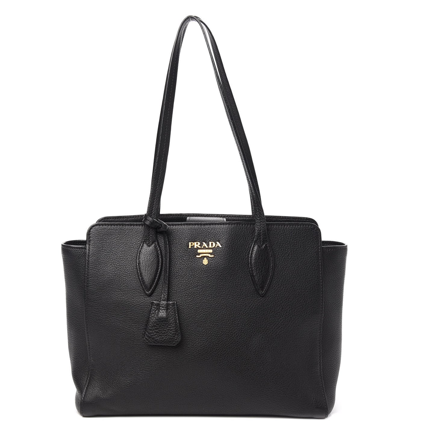 Vitello Phenix Tote Black