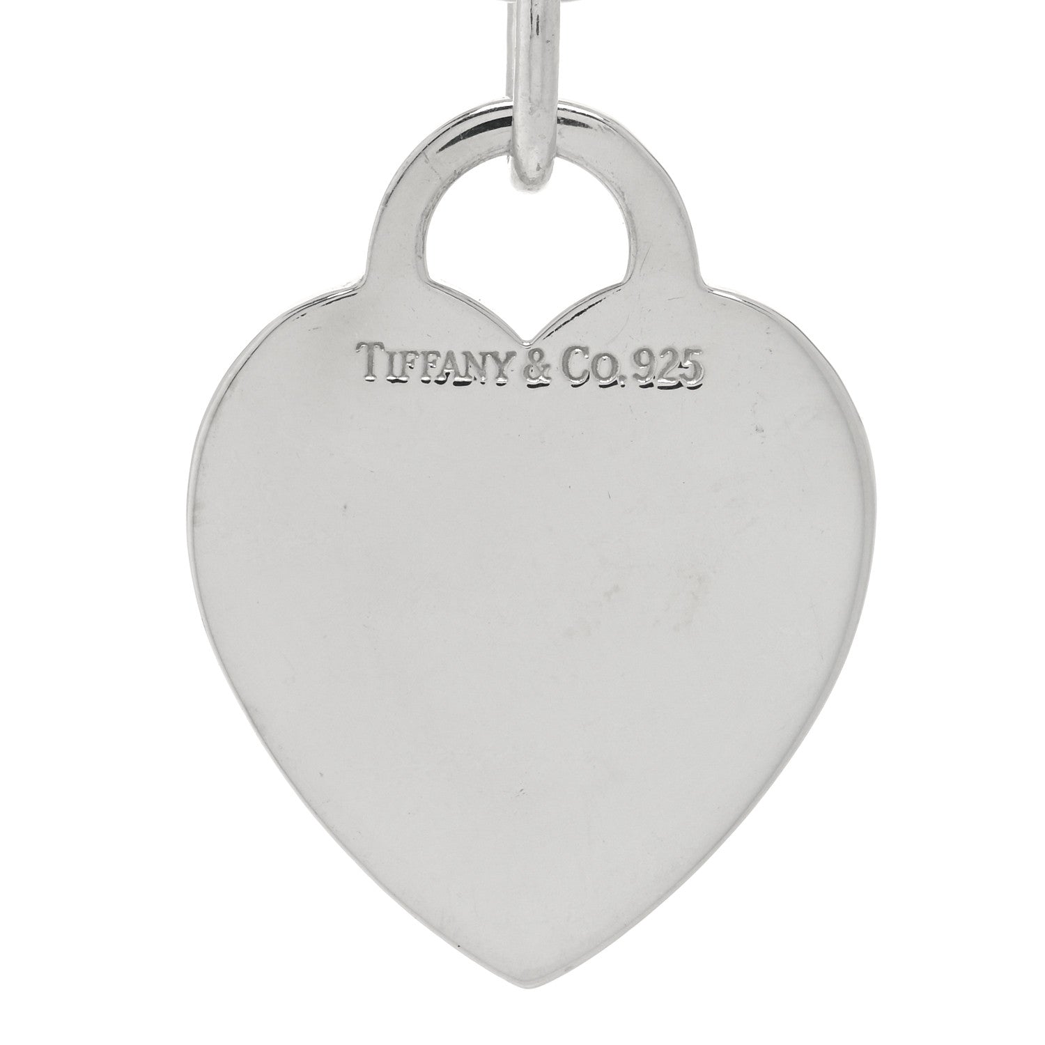Tiffany Sterling Silver Heart Tag Charm Bracelet 3 of 3