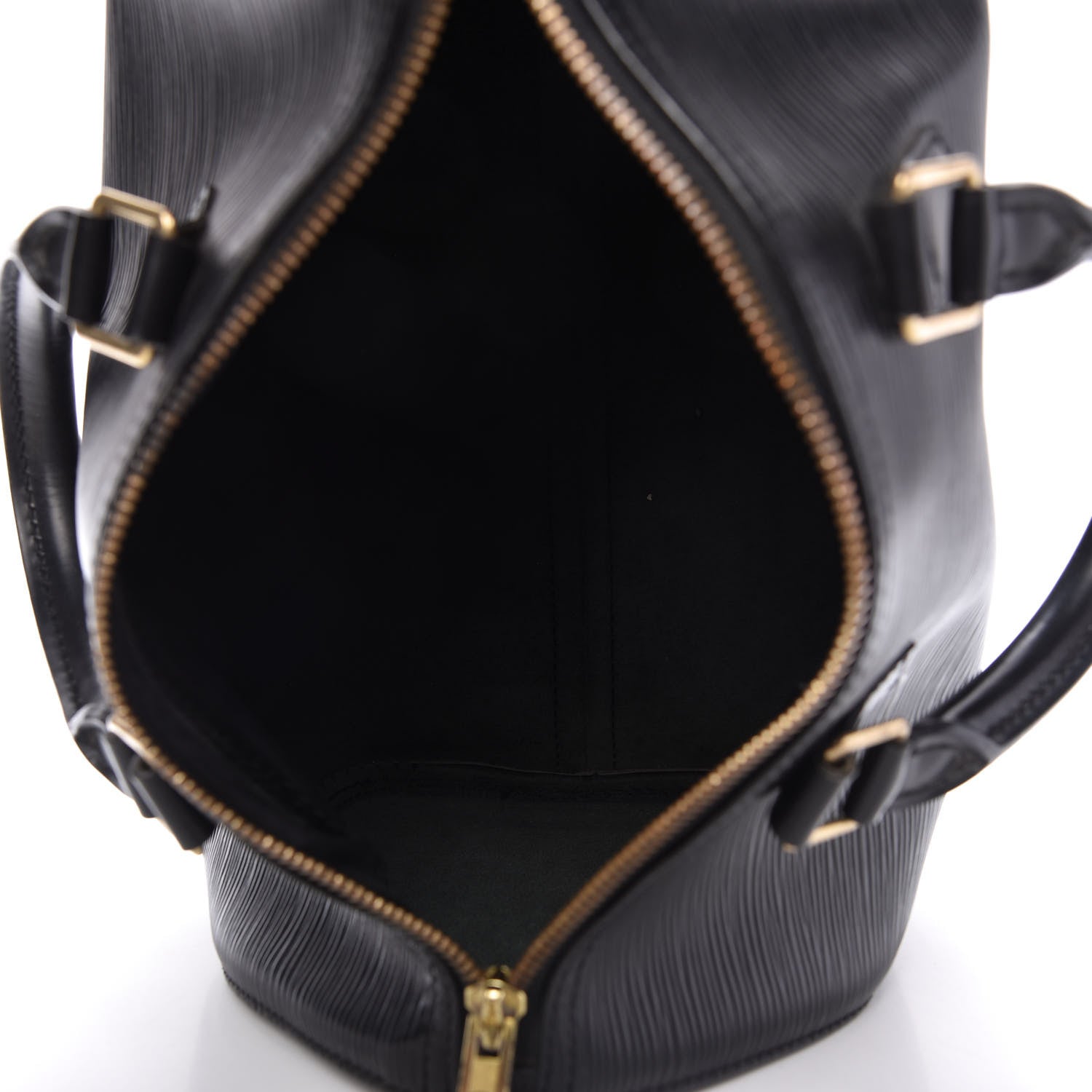 Louis Vuitton Epi Speedy 25 Black 5 of 11