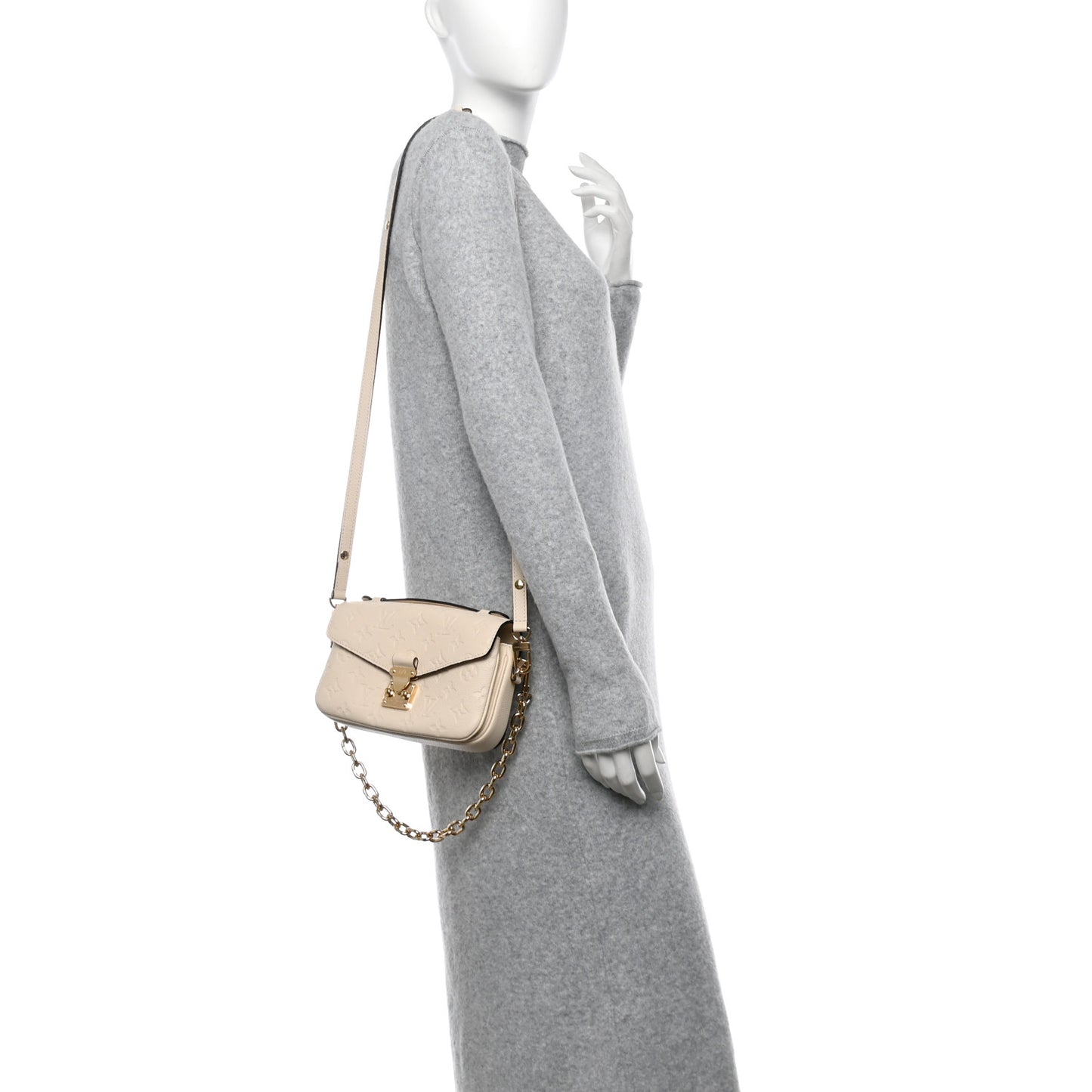 Empreinte Pochette Metis East West Cream