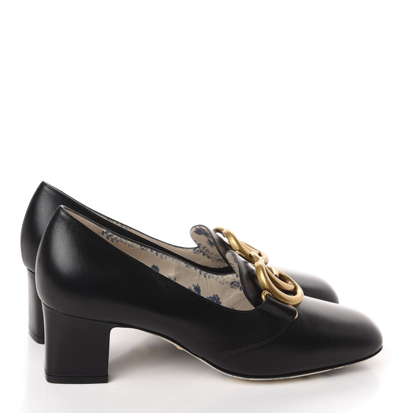Malaga Kid GG Victoire 55mm Loafer Pumps 37.5 Black