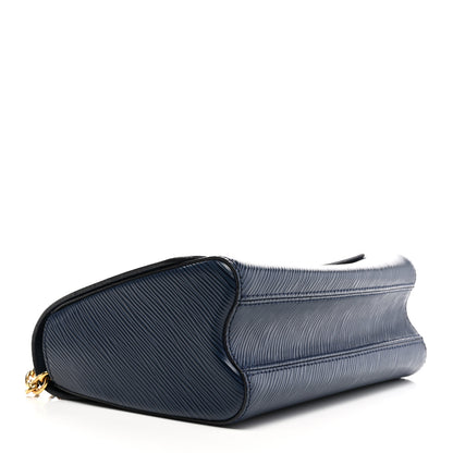 Louis Vuitton Epi Twist Shoulder Bag MM Indigo 3 of 9