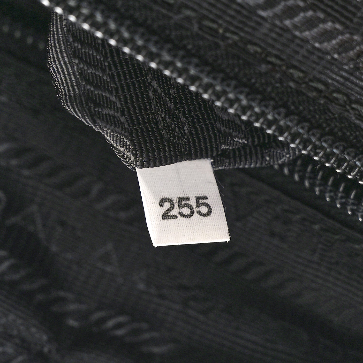 Prada Tessuto Nylon Triangle Shoulder Bag Black 7 of 10