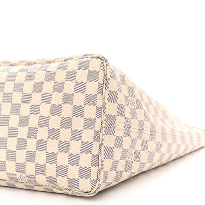 Louis Vuitton Damier Azur Neo Neverfull GM Rose Ballerine 14 of 14