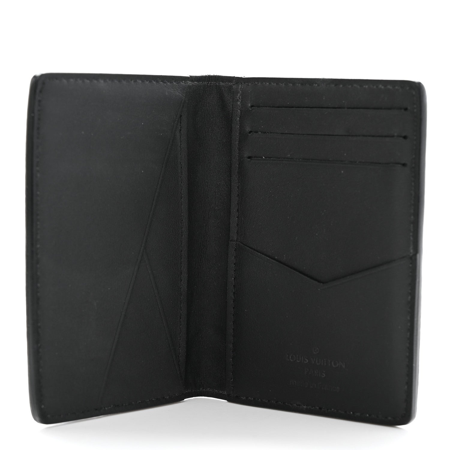 Louis Vuitton Taurillon Monogram Pocket Organizer Black 5 of 6