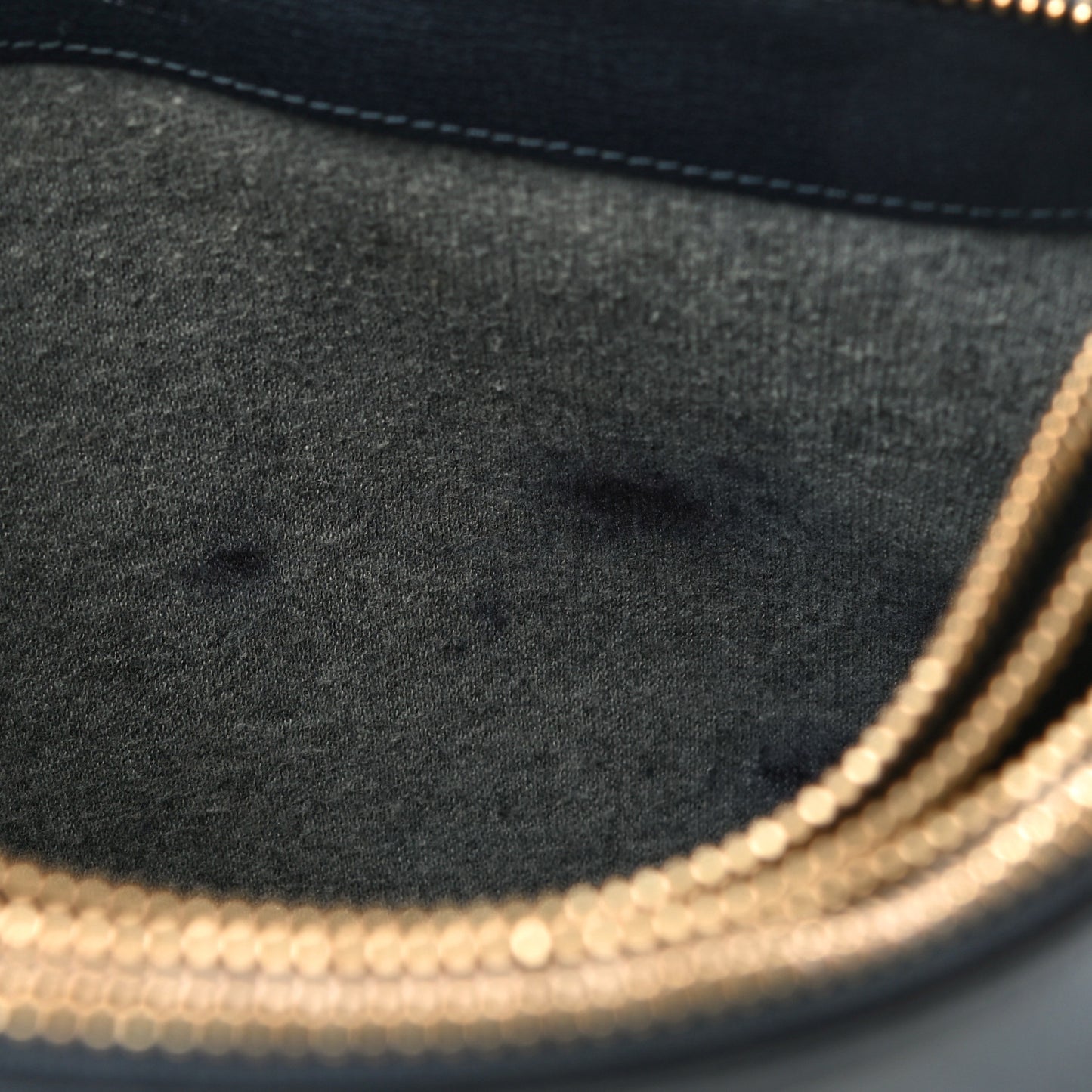 Goatskin Large Trio Crossbody Bag Dark Blue