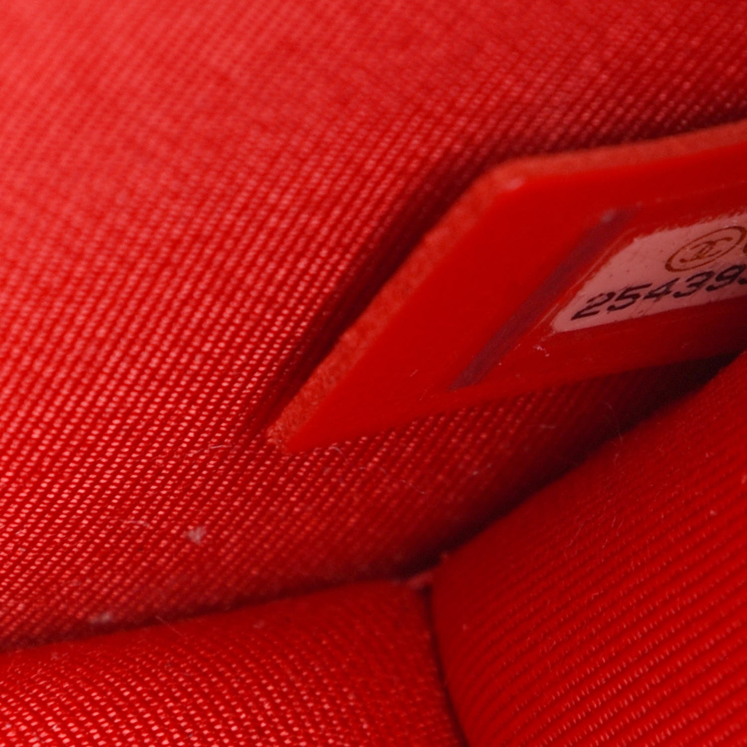 Chanel Lambskin Quilted Small CC Box Top Handle Flap Red 10 of 10