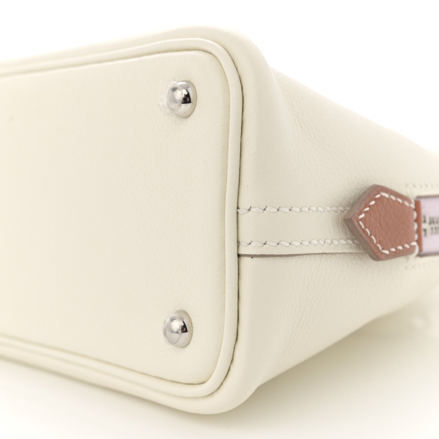 Hermes Evercolor Tri-Color Mini 1923 Bolide Craie Gold Mauve Pale 10 of 12