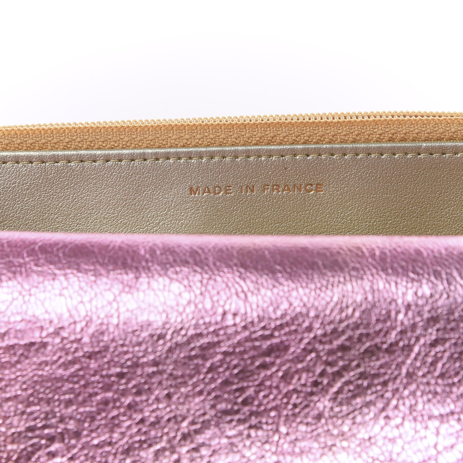 Chanel Metallic Goatskin Quilted 2.55 Reissue Wallet on Chain WOC Multicolor 6 of 11