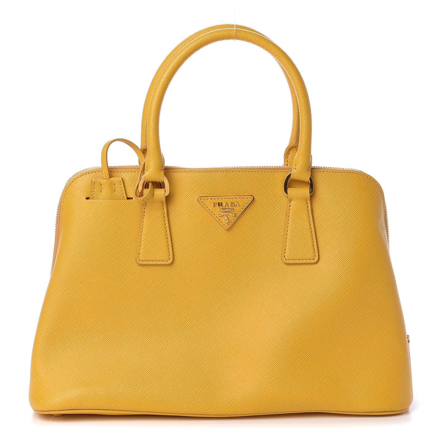 Saffiano Lux Medium Promenade Tote Mimosa