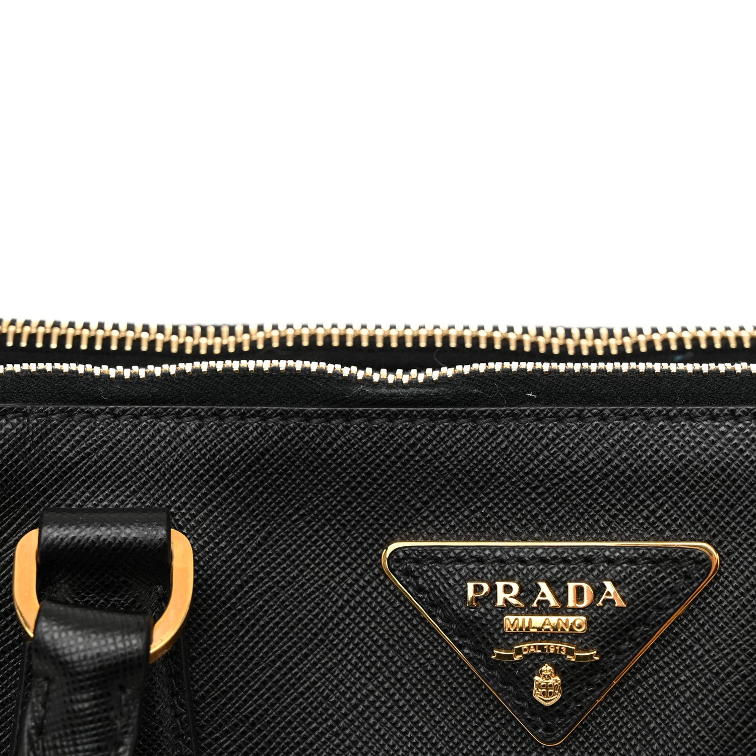 Prada Saffiano Large Galleria Double Zip Tote Black 14 of 14
