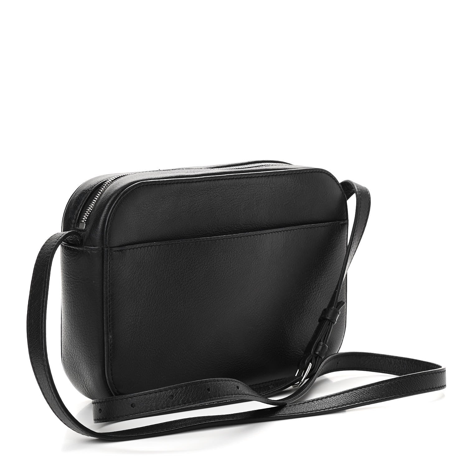 Balenciaga Calfskin Logo S Everyday Camera Bag Black 3 of 11