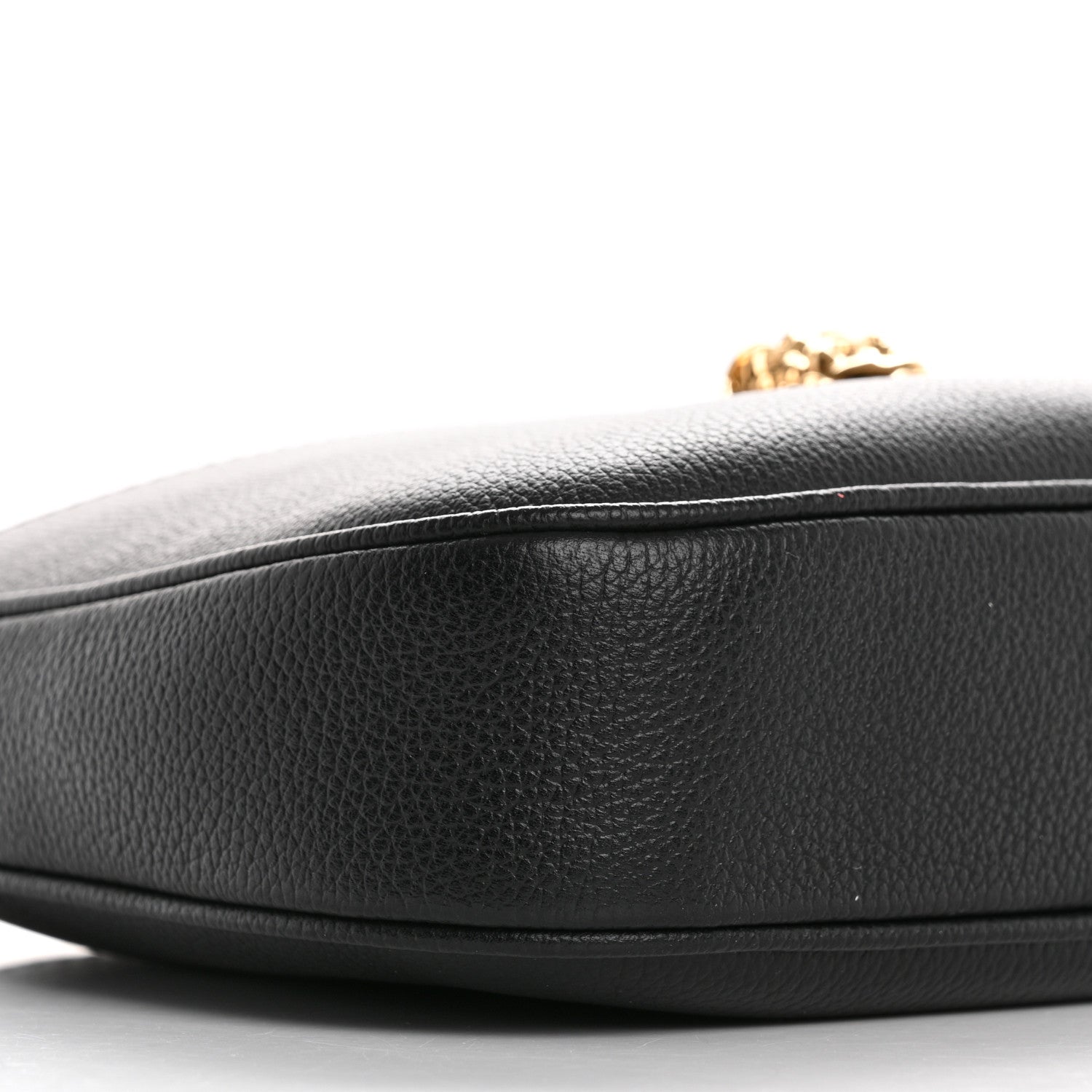 Versace Calfskin La Medusa Mini Hobo Crossbody Black 8 of 9