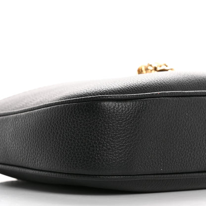 Versace Calfskin La Medusa Mini Hobo Crossbody Black 8 of 9