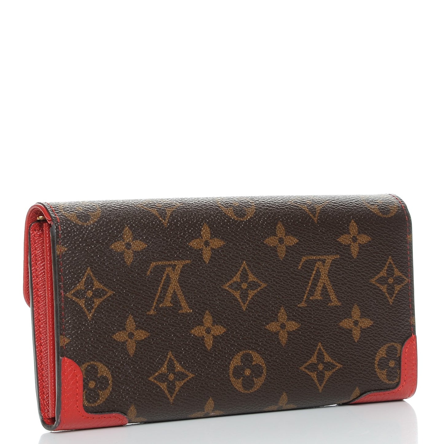 Monogram Sarah Retiro Wallet Cherry