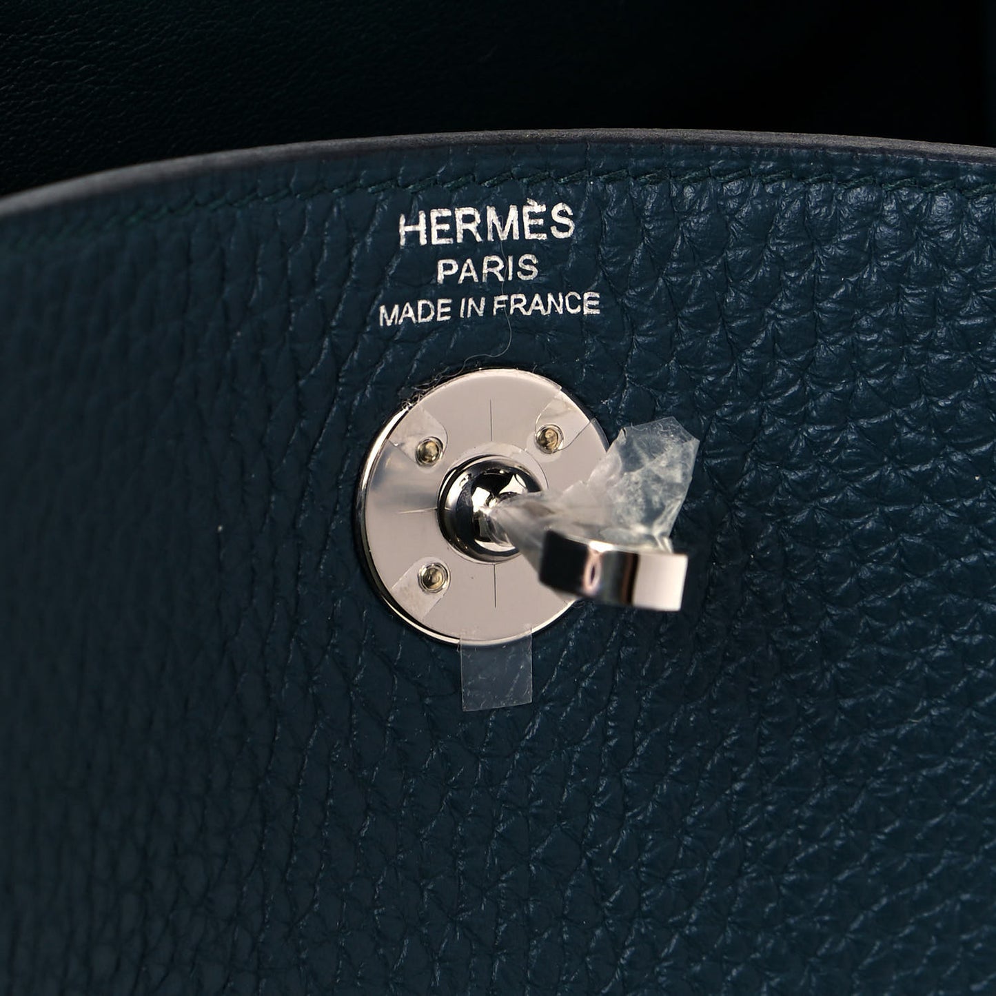 Taurillon Clemence Mini Lindy 20 Vert Cypress