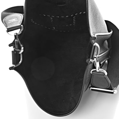 Hermes Taurillon Clemence Evelyne III GM Black 5 of 10